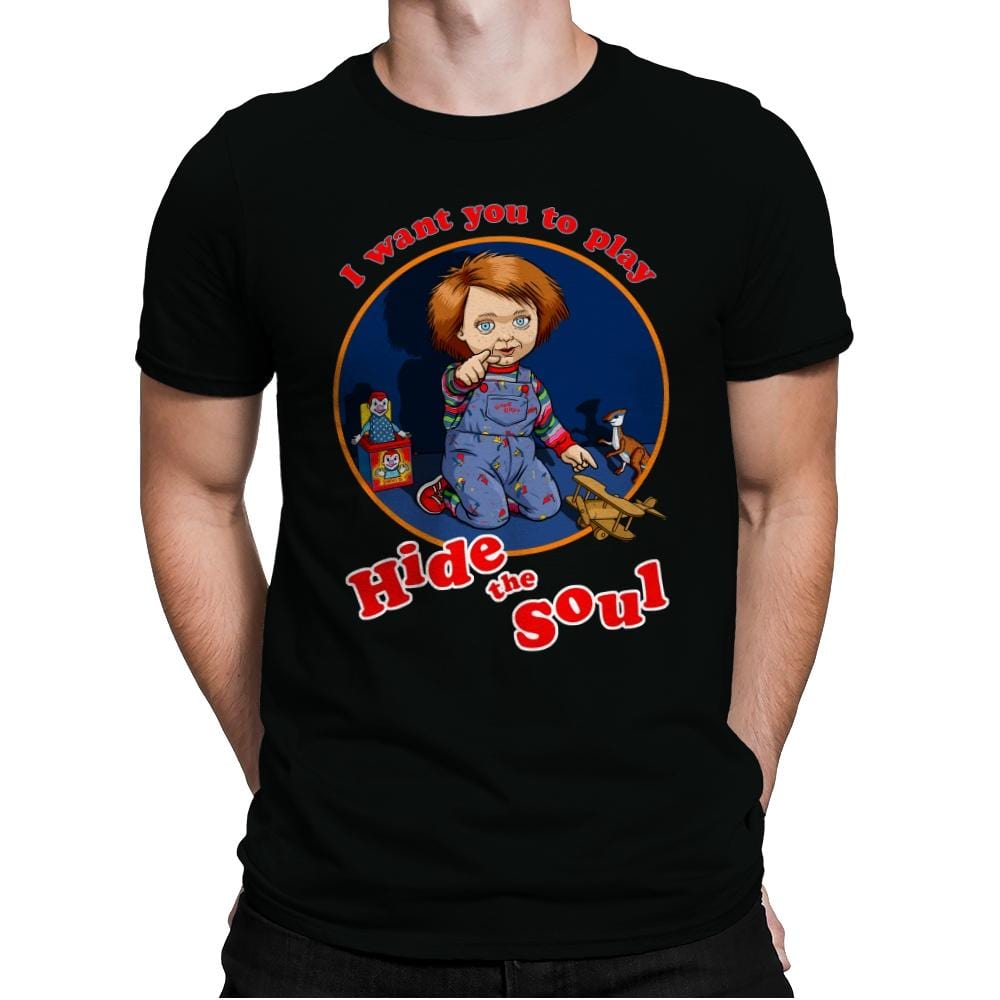 Hide the Soul - Mens Premium T-Shirts RIPT Apparel Small / Black
