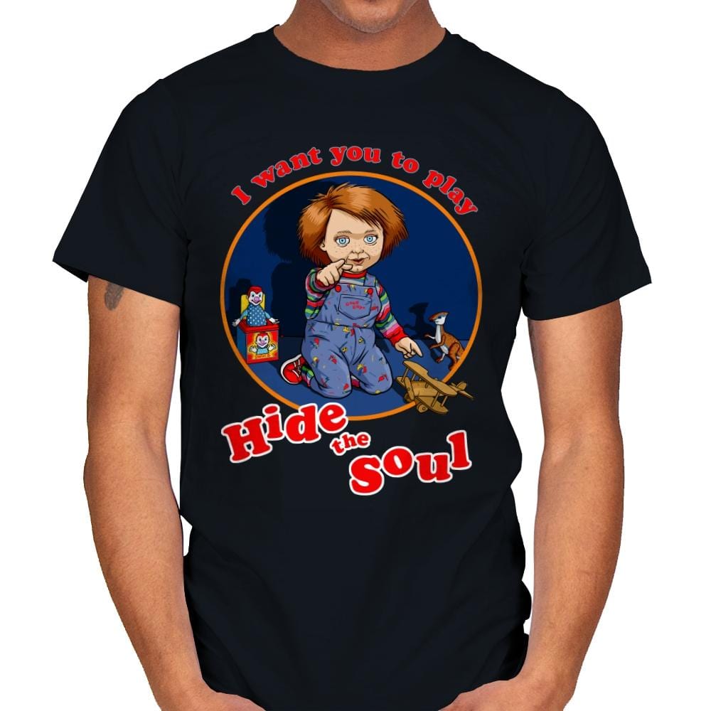 Hide the Soul - Mens T-Shirts RIPT Apparel Small / Black