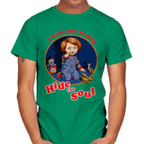 Hide the Soul - Mens T-Shirts RIPT Apparel Small / Kelly
