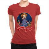 Hide the Soul - Womens Premium T-Shirts RIPT Apparel Small / Red