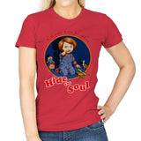 Hide the Soul - Womens T-Shirts RIPT Apparel Small / Red