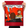 High Ground! - Prints Posters RIPT Apparel 18x24 / Red
