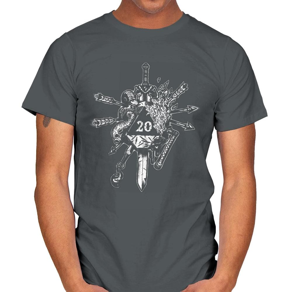 High Rollin - Mens T-Shirts RIPT Apparel Small / Charcoal