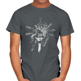 High Rollin - Mens T-Shirts RIPT Apparel Small / Charcoal