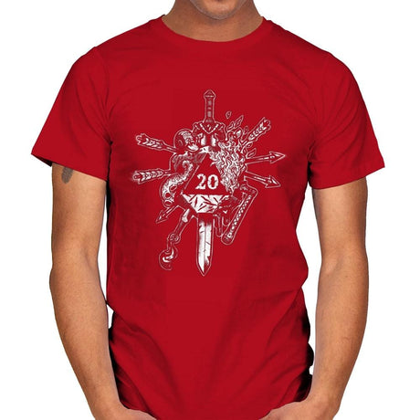 High Rollin - Mens T-Shirts RIPT Apparel Small / Red