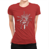 High Rollin - Womens Premium T-Shirts RIPT Apparel Small / Red