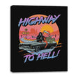Highway to Hell - Canvas Wraps Canvas Wraps RIPT Apparel