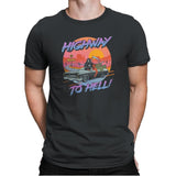 Highway to Hell - Mens Premium T-Shirts RIPT Apparel Small / Heavy Metal