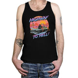 Highway to Hell - Tanktop Tanktop RIPT Apparel X-Small / Black