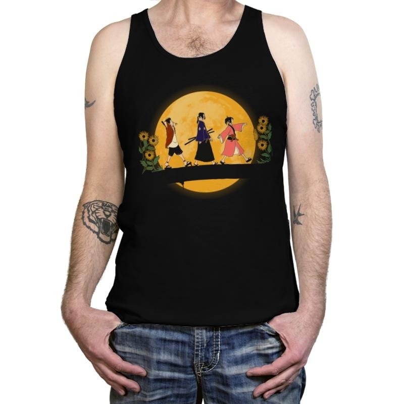 Himawari No Yoru - Tanktop Tanktop RIPT Apparel X-Small / Black