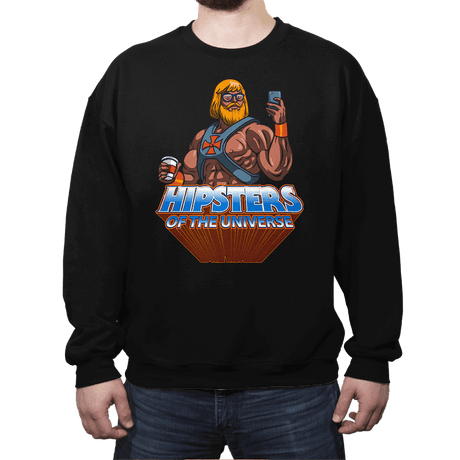 Hipsters Of The Universe - Crew Neck Crew Neck RIPT Apparel