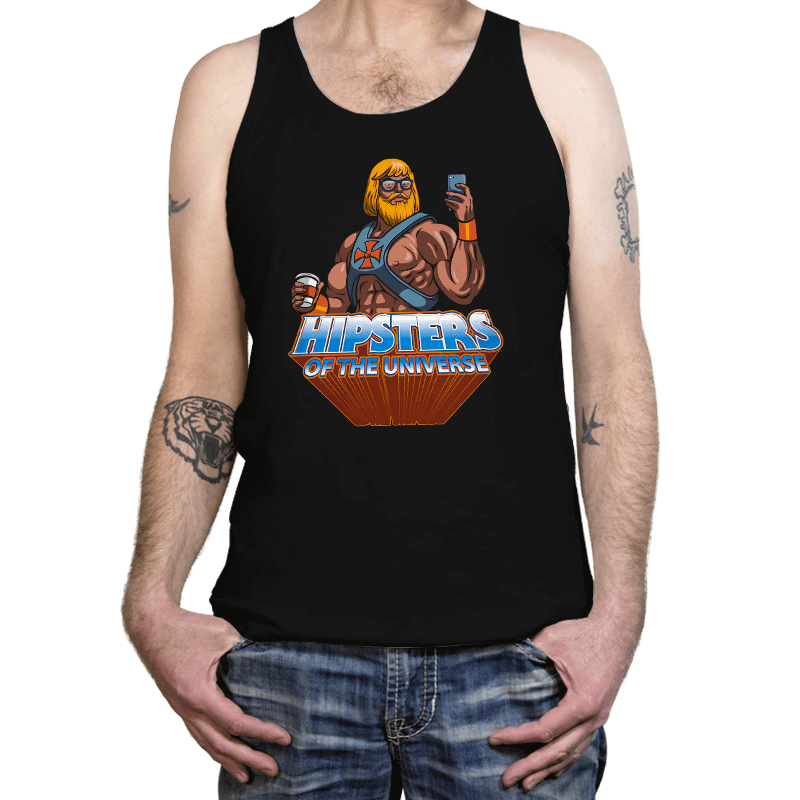Hipsters Of The Universe - Tanktop Tanktop RIPT Apparel