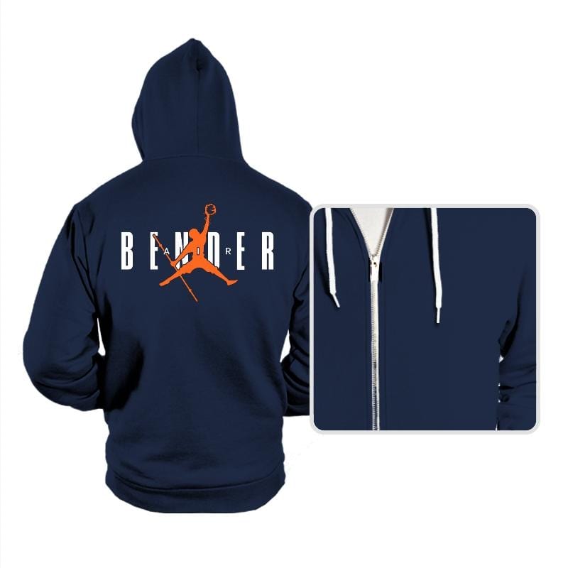 His Bendness - Hoodies Hoodies RIPT Apparel Small / Navy