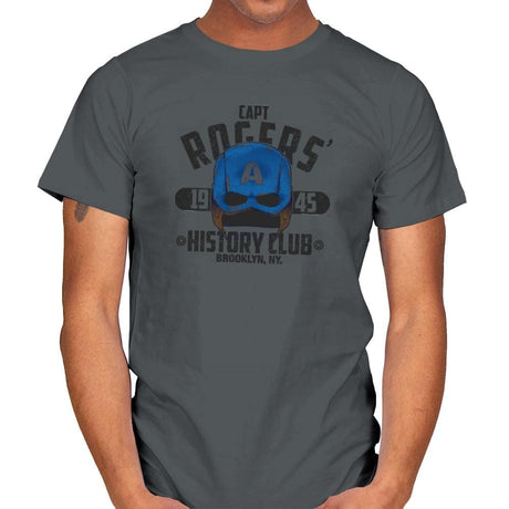 History Club Exclusive - Mens T-Shirts RIPT Apparel Small / Charcoal