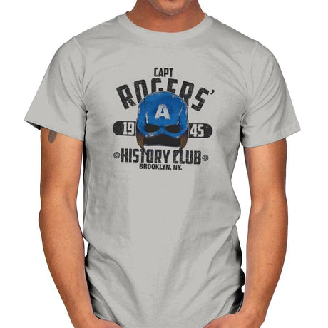 History Club Exclusive - Mens T-Shirts RIPT Apparel Small / Ice Grey