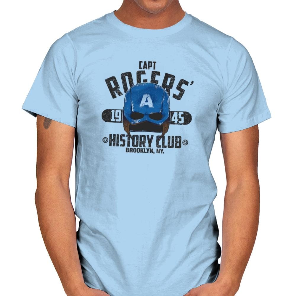 History Club Exclusive - Mens T-Shirts RIPT Apparel Small / Light Blue