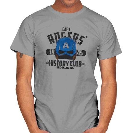History Club Exclusive - Mens T-Shirts RIPT Apparel Small / Sport Grey