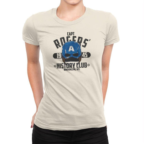 History Club Exclusive - Womens Premium T-Shirts RIPT Apparel Small / Natural