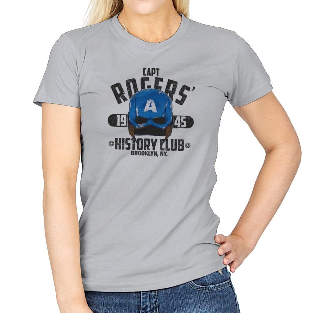 History Club Exclusive - Womens T-Shirts RIPT Apparel Small / Sport Grey