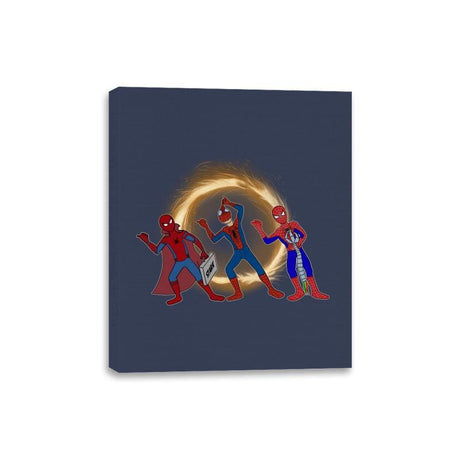 Hitchhiking Spiders - Canvas Wraps Canvas Wraps RIPT Apparel 8x10 / Navy