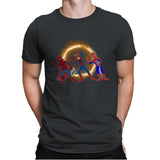 Hitchhiking Spiders - Mens Premium T-Shirts RIPT Apparel Small / Heavy Metal