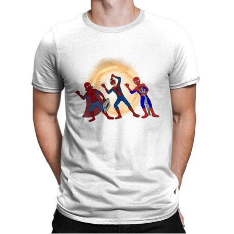 Hitchhiking Spiders - Mens Premium T-Shirts RIPT Apparel Small / White
