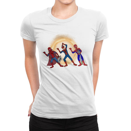 Hitchhiking Spiders - Womens Premium T-Shirts RIPT Apparel Small / White