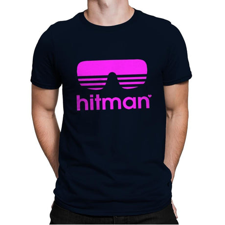 Hitman Athletics - Mens Premium T-Shirts RIPT Apparel Small / Midnight Navy