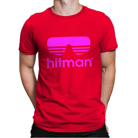Hitman Athletics - Mens Premium T-Shirts RIPT Apparel Small / Red