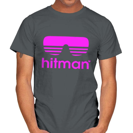 Hitman Athletics - Mens T-Shirts RIPT Apparel Small / Charcoal