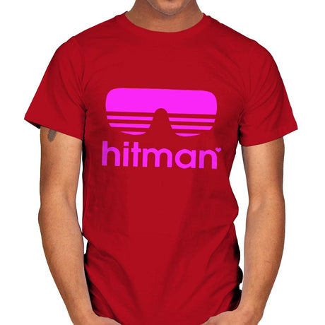 Hitman Athletics - Mens T-Shirts RIPT Apparel Small / Red