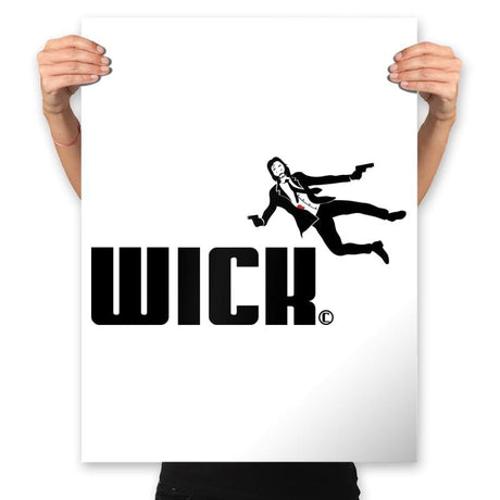 Hitman Athletics - Prints Posters RIPT Apparel 18x24 / White