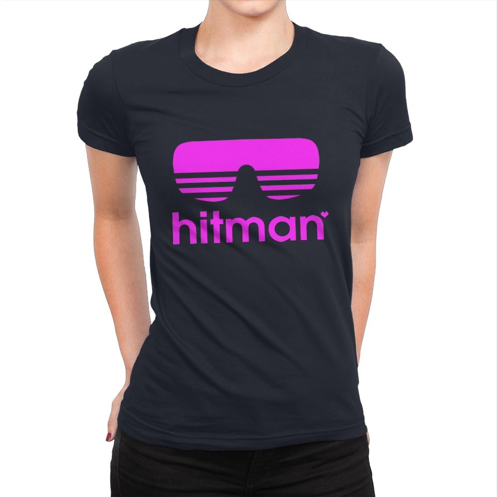 Hitman Athletics - Womens Premium T-Shirts RIPT Apparel Small / Midnight Navy