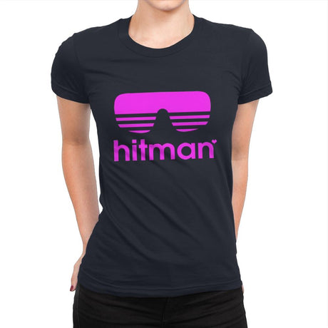 Hitman Athletics - Womens Premium T-Shirts RIPT Apparel Small / Midnight Navy