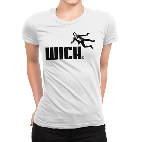 Hitman Athletics - Womens Premium T-Shirts RIPT Apparel Small / White