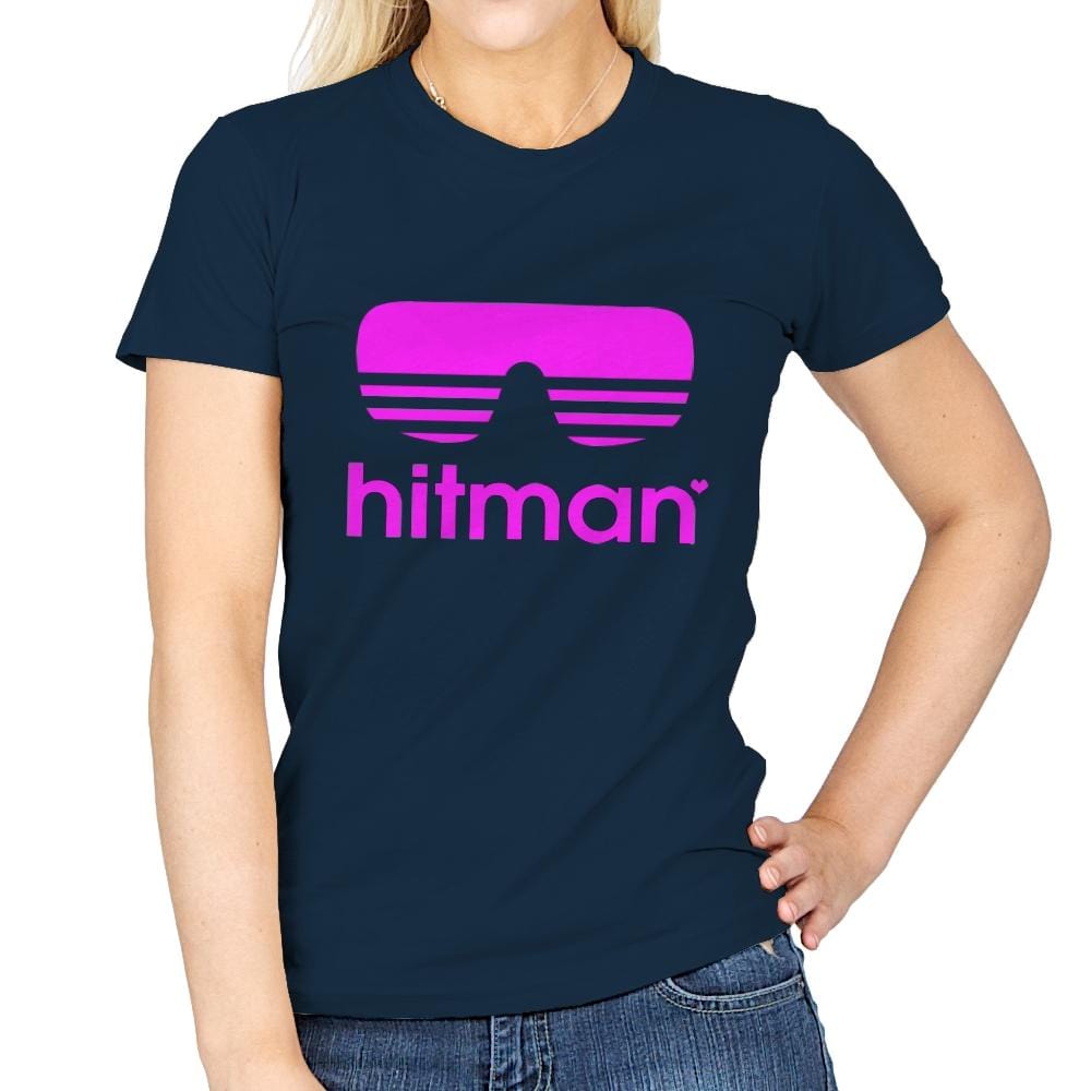Hitman Athletics - Womens T-Shirts RIPT Apparel Small / Navy
