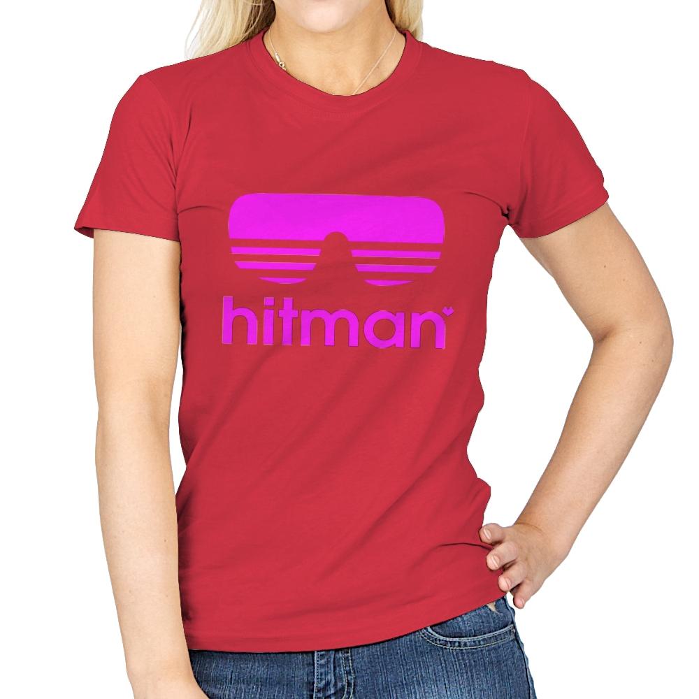 Hitman Athletics - Womens T-Shirts RIPT Apparel Small / Red