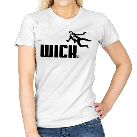 Hitman Athletics - Womens T-Shirts RIPT Apparel Small / White