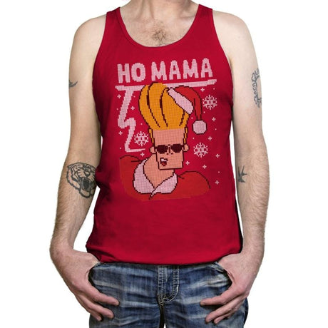 Ho Mama! - Ugly Holiday - Tanktop Tanktop RIPT Apparel