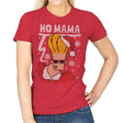 Ho Mama! - Ugly Holiday - Womens T-Shirts RIPT Apparel Small / Red