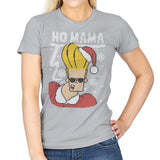 Ho Mama! - Ugly Holiday - Womens T-Shirts RIPT Apparel Small / Sport Grey