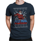 Ho-Man! - Ugly Holiday - Mens Premium T-Shirts RIPT Apparel Small / Indigo