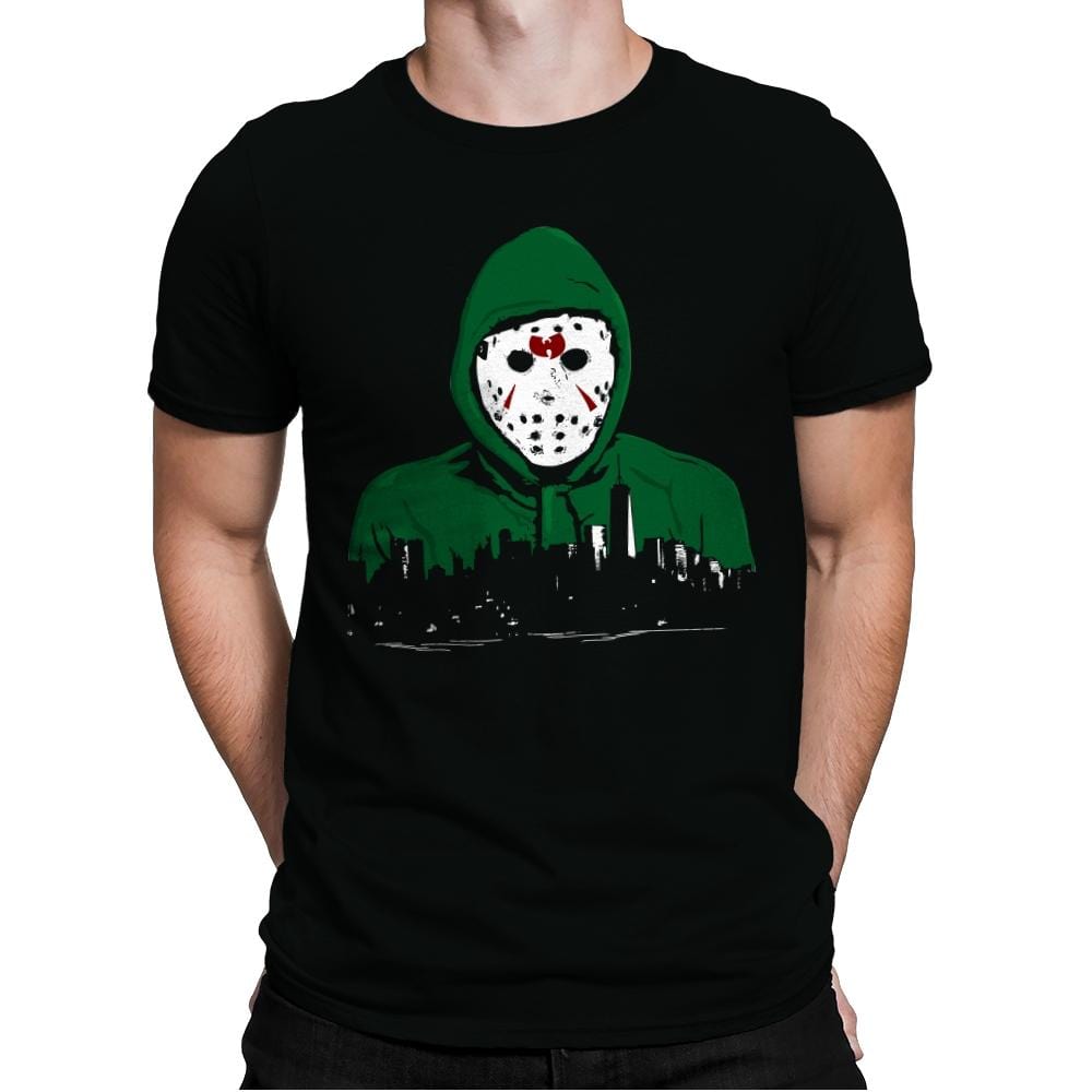 Hockey Mask Killah - Mens Premium T-Shirts RIPT Apparel Small / Black