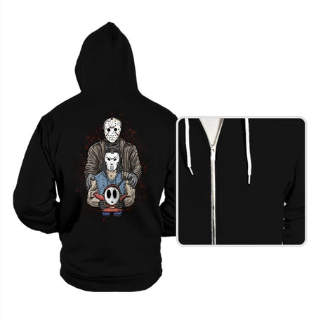 Hockey Mask Season - Hoodies Hoodies RIPT Apparel Small / Black