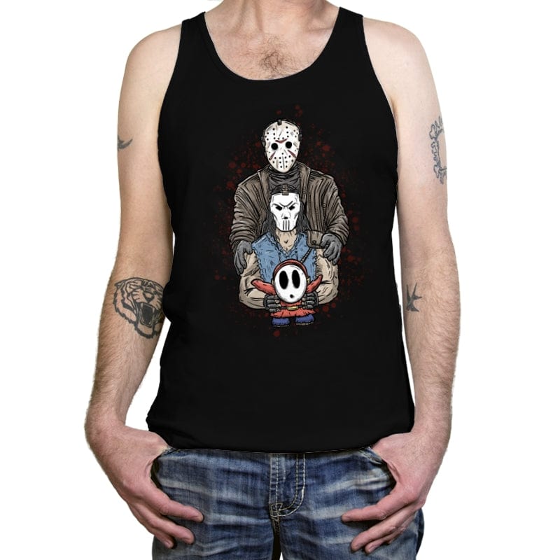 Hockey Mask Season - Tanktop Tanktop RIPT Apparel X-Small / Black