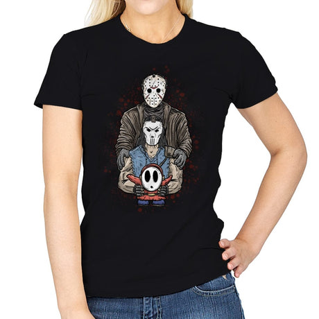 Hockey Mask Season - Womens T-Shirts RIPT Apparel Small / Black