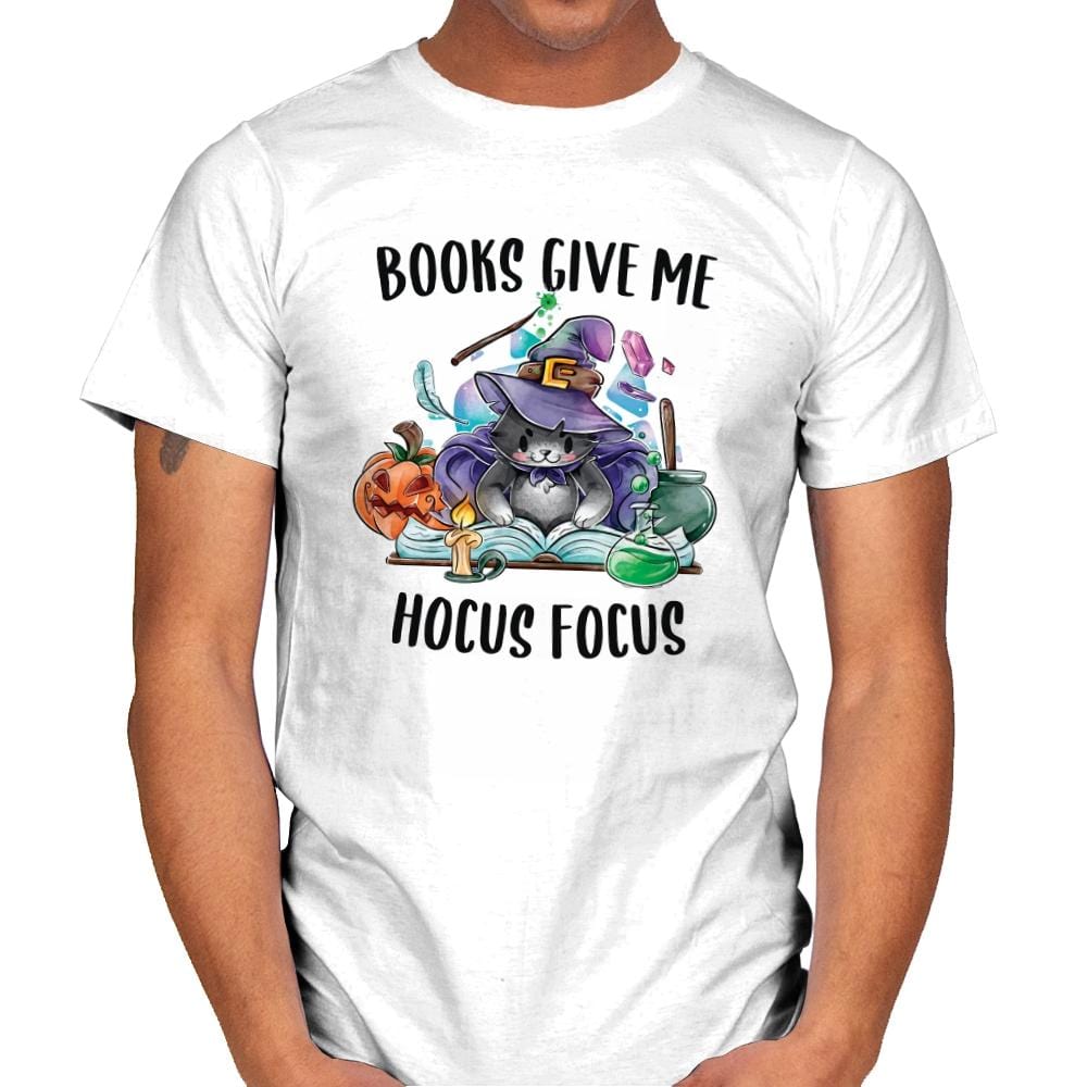 Hocus Focus  - Mens T-Shirts RIPT Apparel Small / White