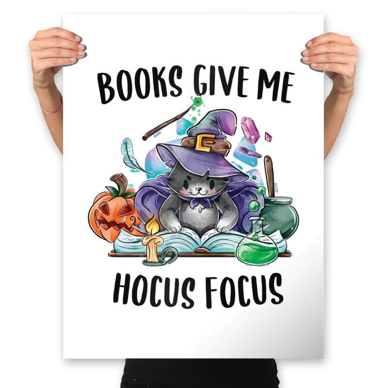 Hocus Focus  - Prints Posters RIPT Apparel 18x24 / White