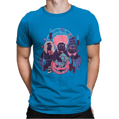 Hocus Pawcus - Mens Premium T-Shirts RIPT Apparel Small / Turqouise