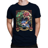 Hoenn Starters - Mens Premium T-Shirts RIPT Apparel Small / Midnight Navy